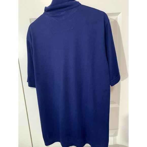 Texas RANGERS Baseball MLB Blue Men's Sz L Polo Shirt - Picture 8 of 8